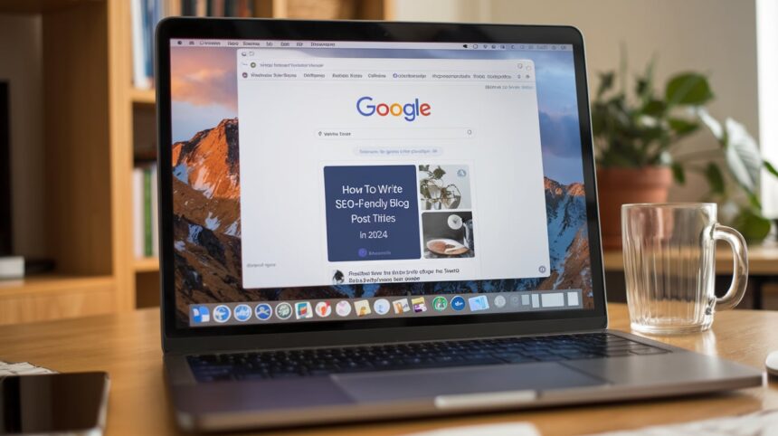 2024 میں SEO دوستانہ بلاگ پوسٹ کے عنوانات کیسے لکھیں How To Write SEO-Friendly Blog Post Titles in 2024